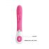 Pretty Love Gene - vibrator rezistent la apă pentru punctul G (roz-alb)