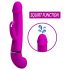 Pretty Love Henry - vibrator cu braț pentru clitoris, reîncărcabil, care stropește (roz)