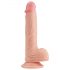 Lovetoy Nature Cock - dildo realist cu bază cu ventuză - 21cm (natur)