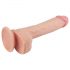 Lovetoy Nature Cock - dildo realist cu bază cu ventuză - 21cm (natur)