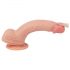 Lovetoy Nature Cock - dildo realist cu bază cu ventuză - 21cm (natur)