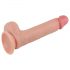 Lovetoy Nature Cock - dildo realist cu două straturi - 20cm (natur)