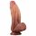 Dildo realist cu două straturi - 26 cm (natural)