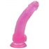 Lovetoy Jelly Studs - dildo realist cu ventuză - 20 cm (roz)