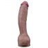 Lovetoy Nature Cock - dildo realist cu două straturi - 26cm (natur)