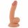 Domnul Rude - dildo realist cu ventuză, 18cm (natural)