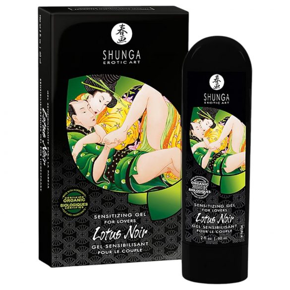 Shunga Lotus Negru - gel stimulativ unisex (60ml)