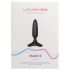 LOVENSE Hush 2 XS - vibrator anal mic cu acumulator (25mm) - negru