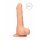 RealRock Dong 8 - dildo realist cu testicule (20cm) - natural