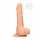 RealRock Dong 9 - dildo realist cu testicule (23 cm) - natural