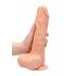 RealRock Dong 10 - dildo realist cu testicule (25cm) - natural