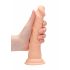 RealRock Dong 7 - dildo realist (17cm) - natural