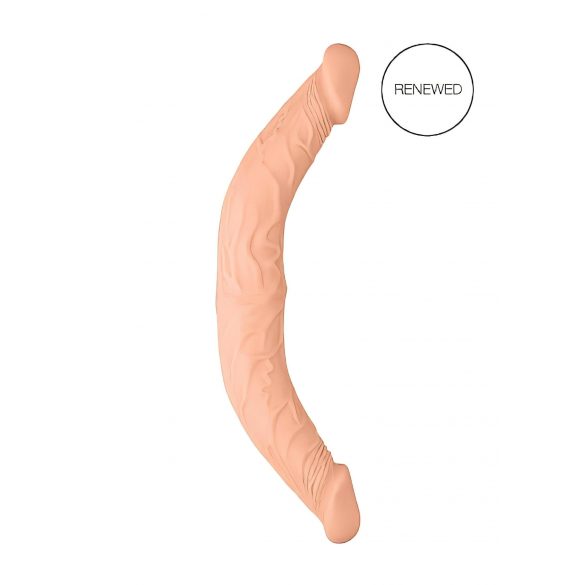 RealRock Double Dong 14 - dildo dublu (36cm) - natural