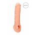 RealRock Manșon pentru Penis 8 (21cm) - natural