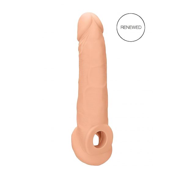 Manșon pentru penis RealRock 9 - natural (21,5cm)