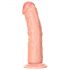 RealRock - dildo realist cu ventuză - 15,5 cm (natur)