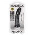 RealRock - dildo realist cu ventuză - 15,5cm (negru)