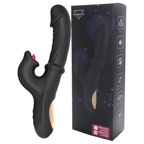 Wilson - vibrator cu braț pentru clitoris (negru)