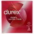 Durex Feel Ultra Thin - prezervative ultra senzitivi (3 bucăți)