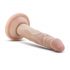 Dr. Skin 5 - dildo realist cu ventuză - natural (14,5 cm)