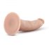 Dr. Skin 7 - dildo realist cu ventuză - natural (17,5 cm)