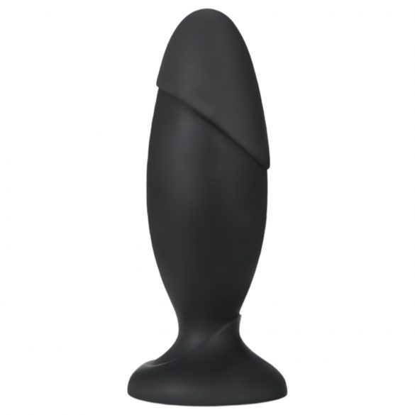 Anal Adventures Platinum Rocket - butt plug mare (negru)