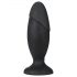 Anal Adventures Platinum Rocket - butt plug mare (negru)