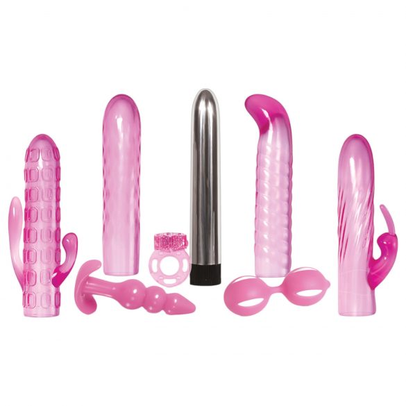 Evolved Intense - set vibratoare 8 piese (roz)