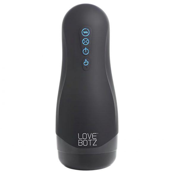 Lovebotz Auto Milker - masturbator cu ventuză rezistent la apă, cu acumulator (negru)