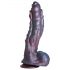 Creaturile Cocks Hydra - dildo din silicon - 27cm (mov)