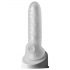 Husa penis Fat Boy Checker - alb (15cm)