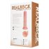 REALROCK - vibrator natural cu ventuză (20,5cm)