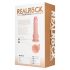 REALROCK - vibrator rotativ - natural (20,5 cm)