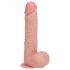 REALROCK - vibrator rotativ - natural (20,5 cm)