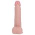 REALROCK - vibrator rotativ - natural (20,5 cm)