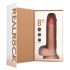 REALROCK - vibrator natural cu ventuză (20,5cm)