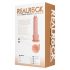 REALROCK - vibrator natural cu ventuză (20,5cm)