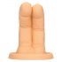 S-Line - Dildo cu două degete (natur)