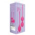 Loveline - set de bile vaginale cu greutate - 2 piese (roz)