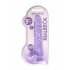 REALROCK - dildo realist transparent - mov (22cm)