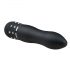 Vibrator mini curbat Easytoys Diamond (negru)