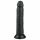 Dildo realist cu ventuză Easytoys (20,5cm) - negru