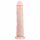 Easytoys - dildo extra mare cu ventuză (28,5cm) - natural