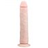 Easytoys - dildo extra mare cu ventuză (28,5cm) - natural