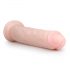 Easytoys - dildo extra mare cu ventuză (28,5cm) - natural