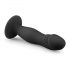 Dildo cu ventuză și cap rotund - Easytoys (negru)