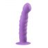 Dildo cu ventuză și formă ondulată Easytoys (mov)