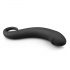 EasyToys Curved Dong - dildo anal din silicon (negru)