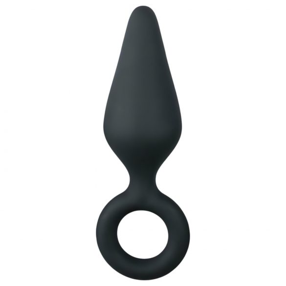 Plug anal Easytoys Pointy S - (negru) - mic