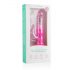 Vibrator Easytoys cu perle rotative și funcție de împingere, pentru clitoris, roz